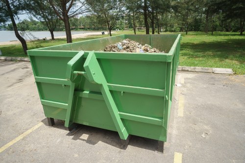 Recycling process in a Holborn business